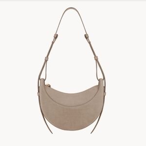 Polene numero dix - taupe crocodile nubuck